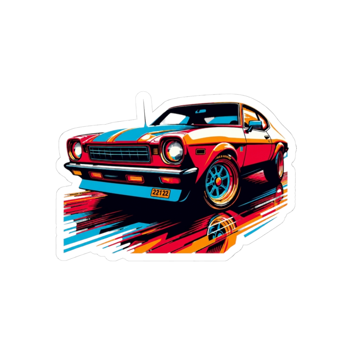 Chevy Vega Sticker | Netón Vega - Official stickers merchandise