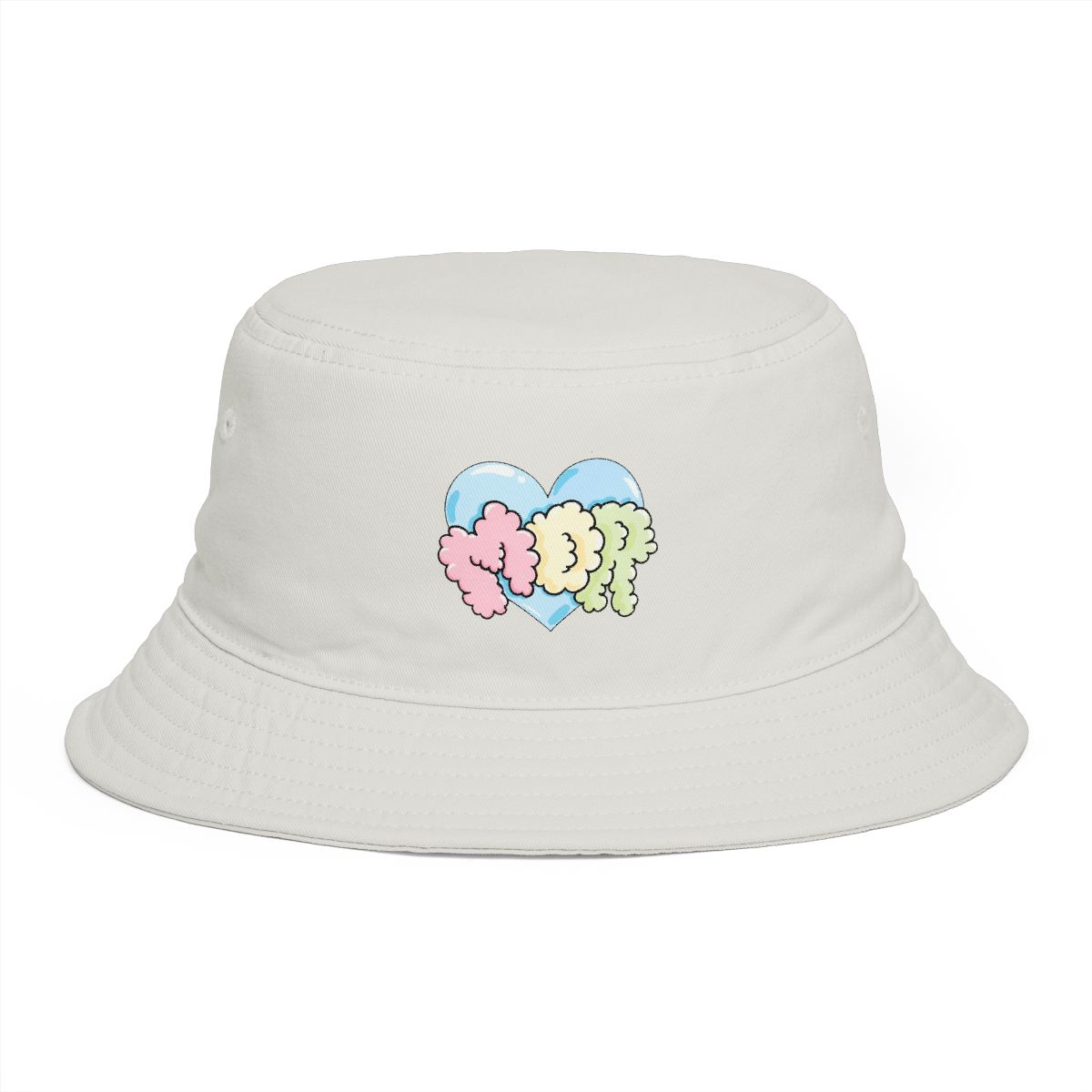 Feid MOR Heart Ferxxo Bucket Hat | Netón Vega - alternate angle 2, merchandise